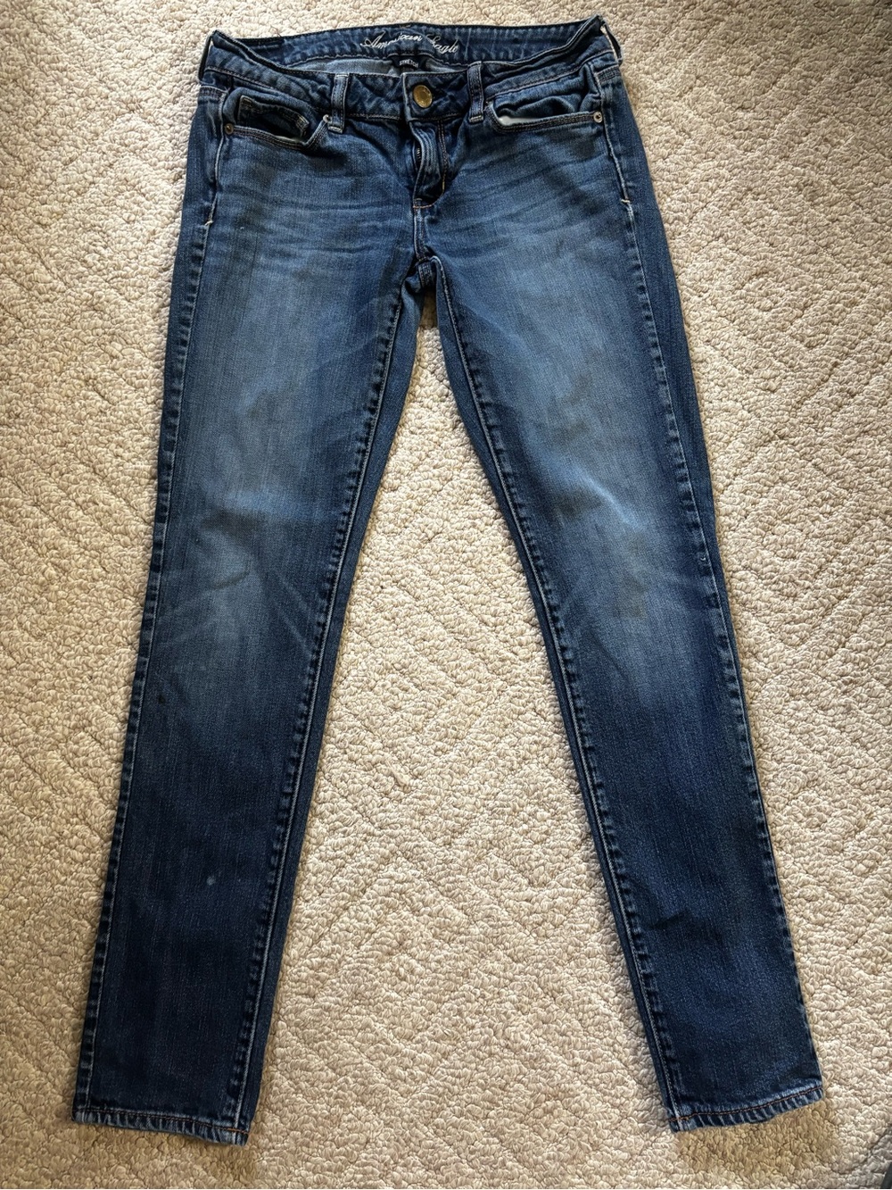 American Eagle Skinny Stretch Denim Jeans Misses Size 4R